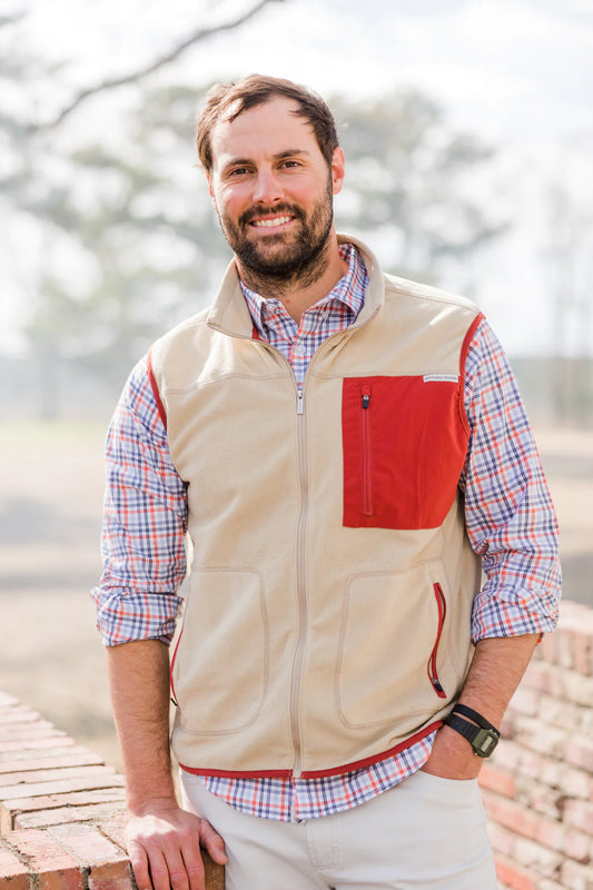 Perrier Henning Button Down | Pumpkin