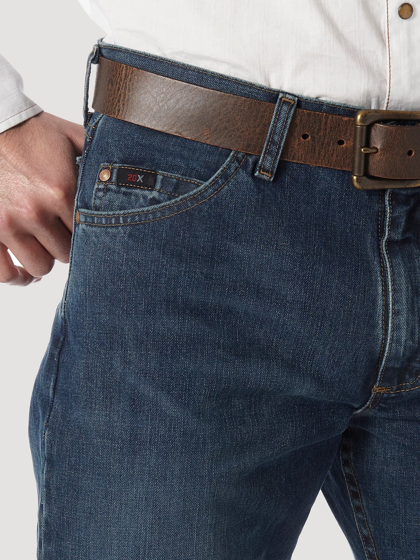 Wrangler 20X 01 Competition Jean | River Wash