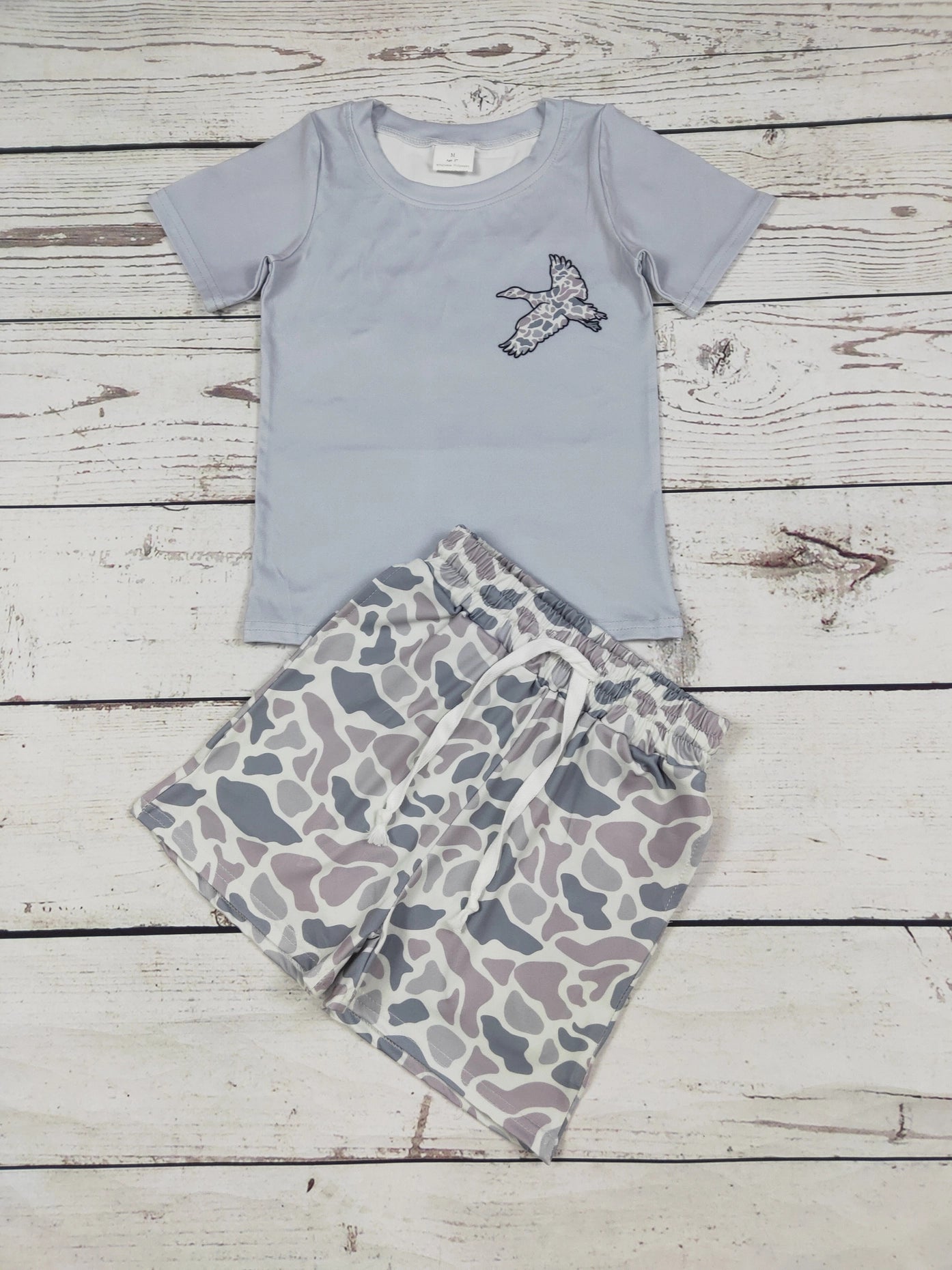 Duck Camo Shorts Set