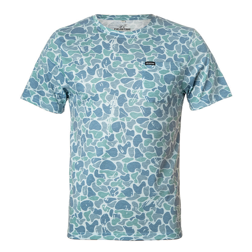 Saltwater Camo Pocket Tee