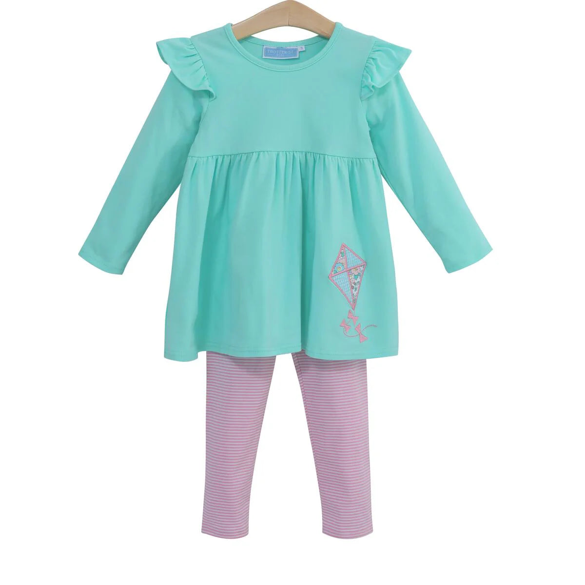 Kite Applique Pants Set