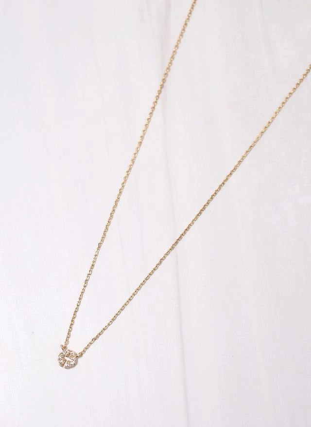 Lyllie Cz Cross Necklace