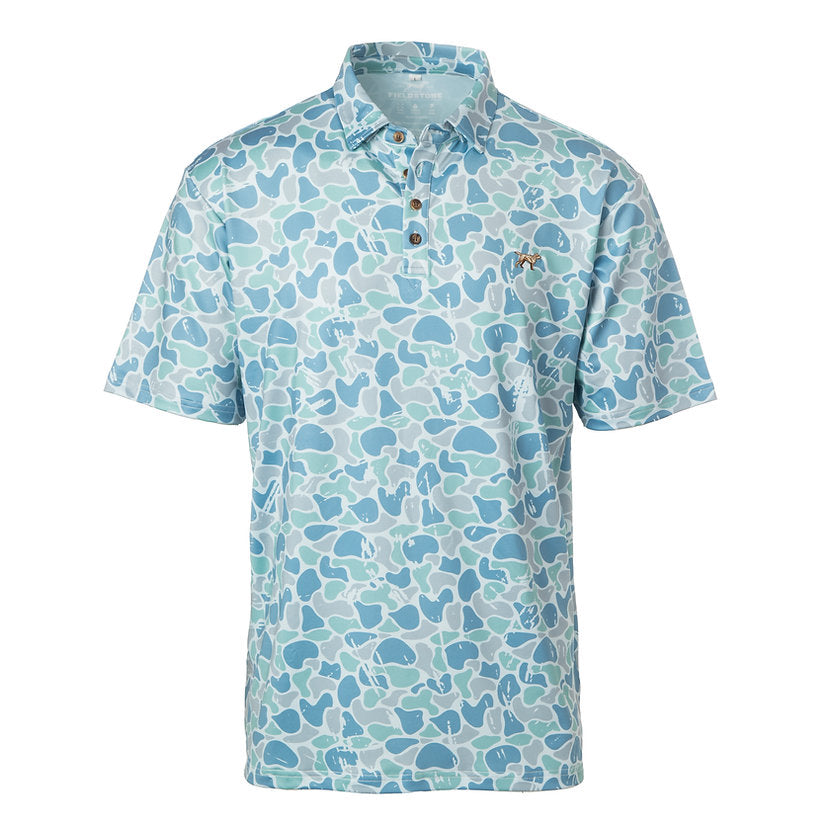 Saltwater Camo Polo