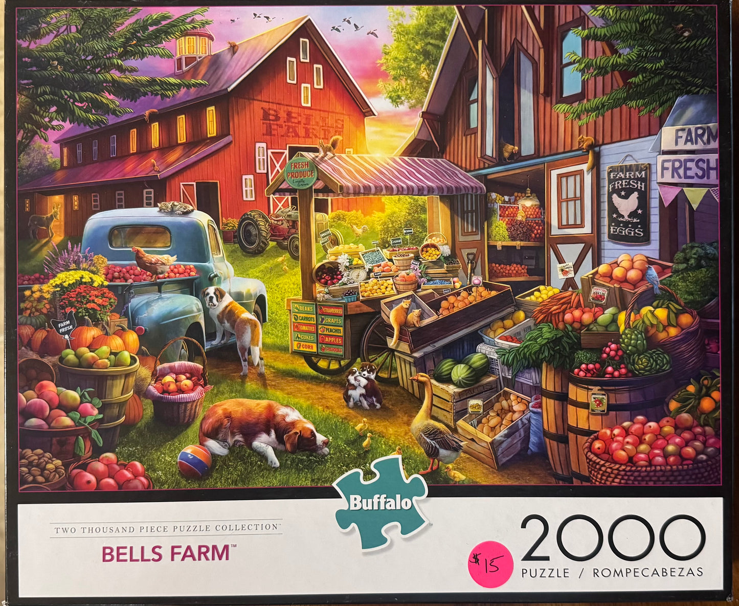 Bells Farm 2000 Piece Puzzle