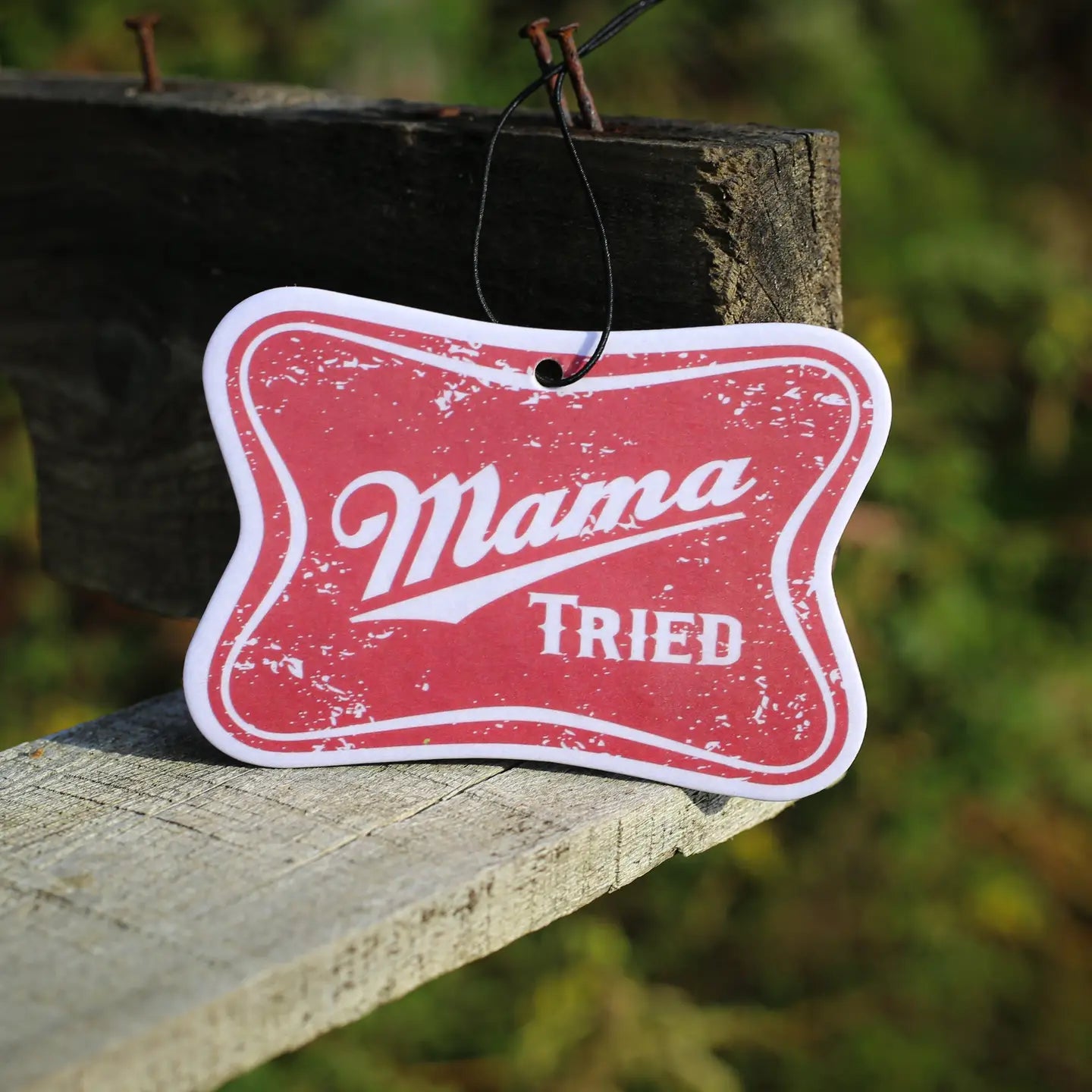 Mama Tried Air Freshener | Black Ice