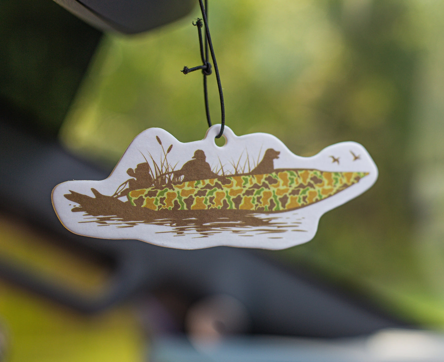 Duck Boat Air Freshener | Black Ice