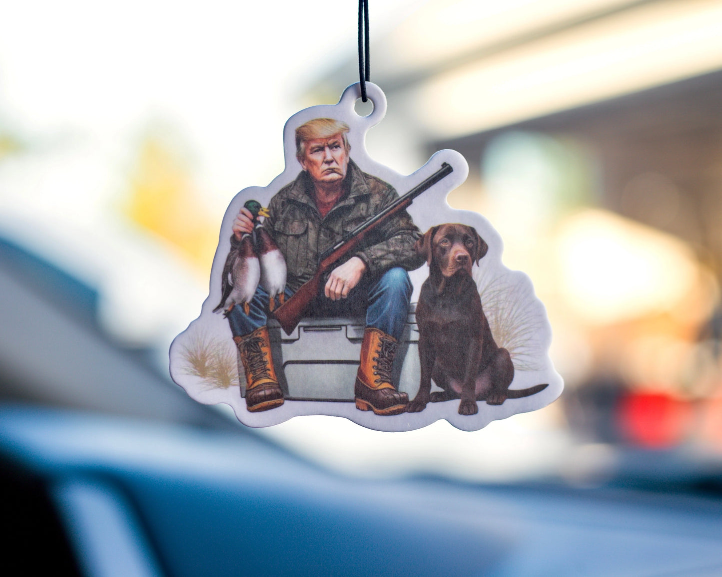 Trump Hunt Air Freshener | Black Ice