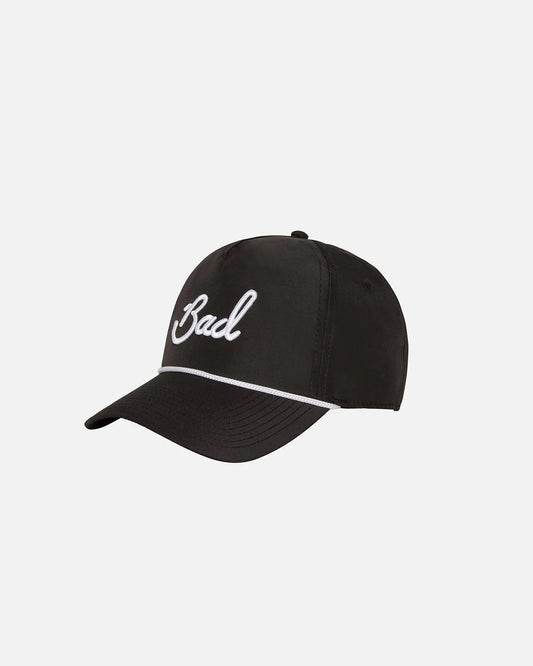 "Bad" Rope Golf Hat | Black