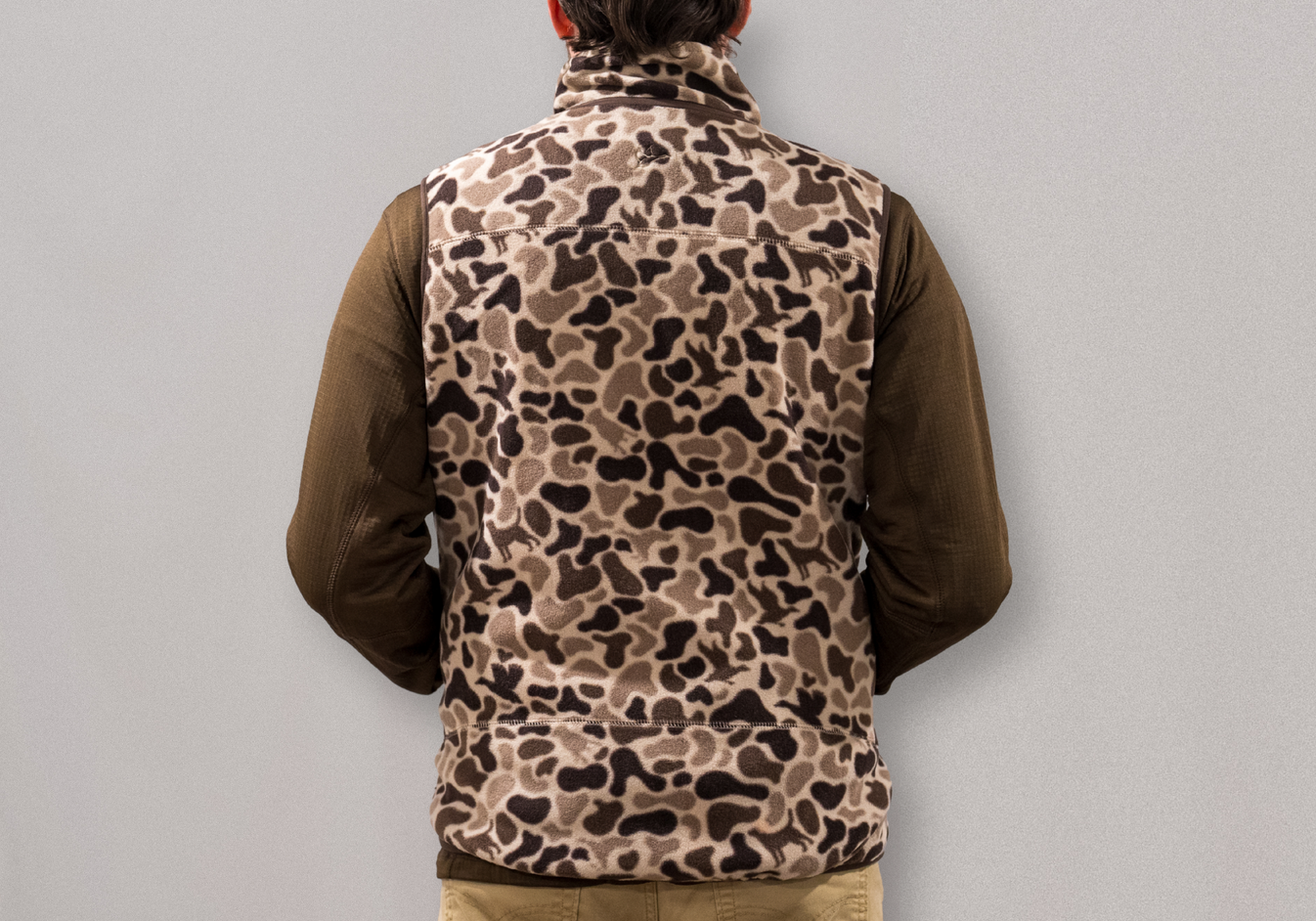 Flyaway Reversible Fleece Vest | Mosul Camo