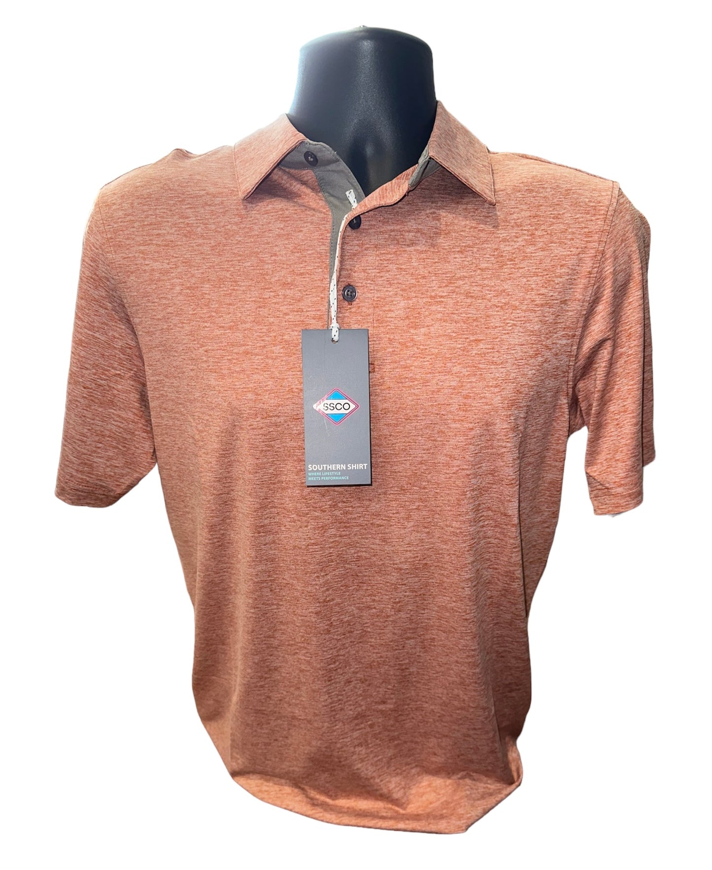 Grayton Heather Polo | Stampede