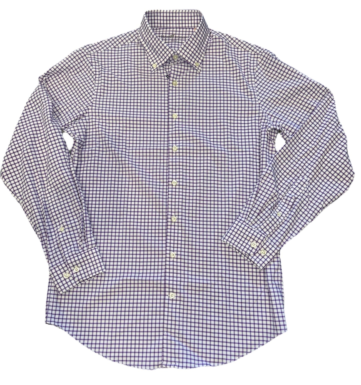 Performance Button-Down | White/Purple
