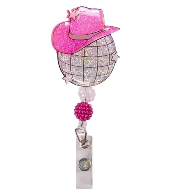 Disco Cowboy Badge Reel | Simply Southern