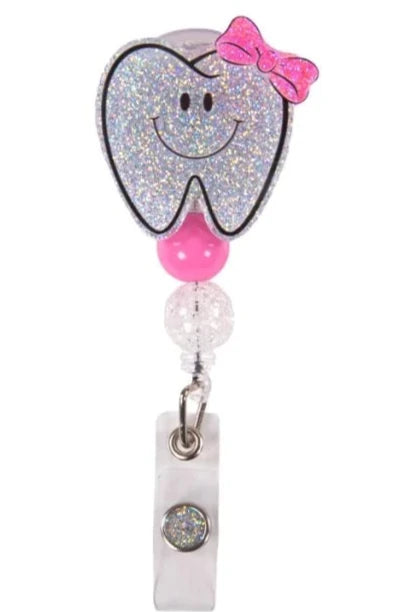 Smiling Tooth Badge Reel | Simply Southern