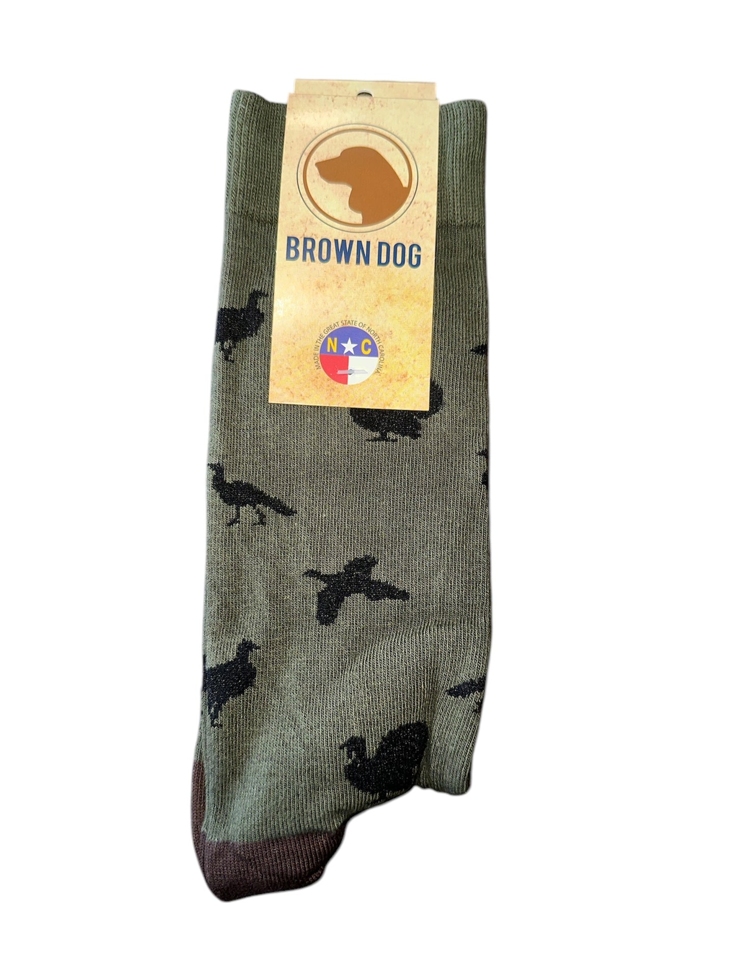 Wild Turkey Socks | Sage