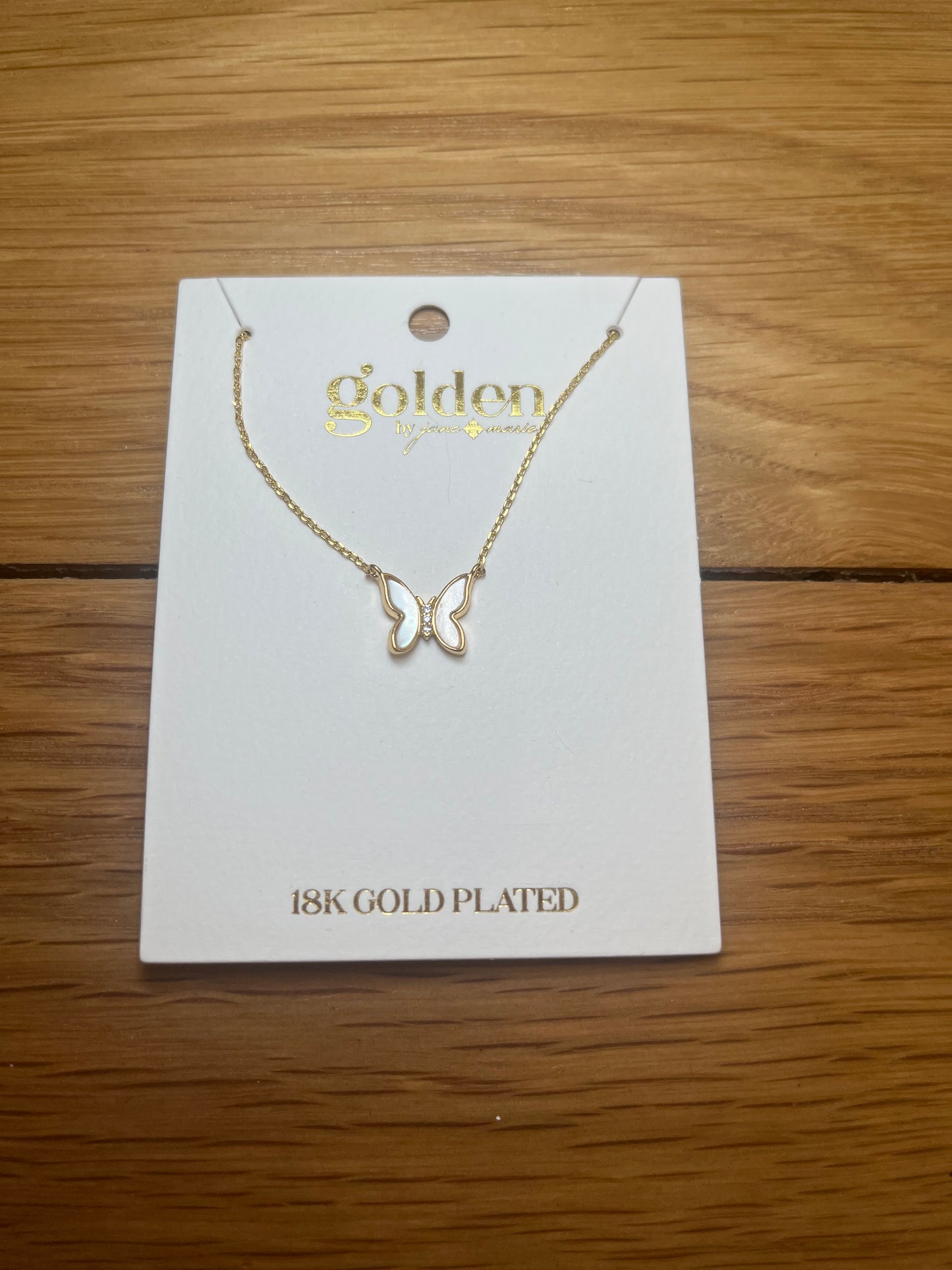 Butterfly Charm Necklace | Jane Marie