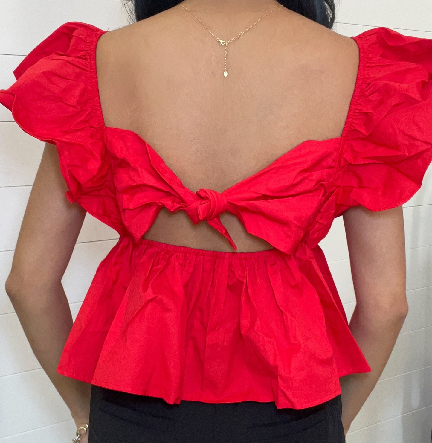 Center Stage Top | Red