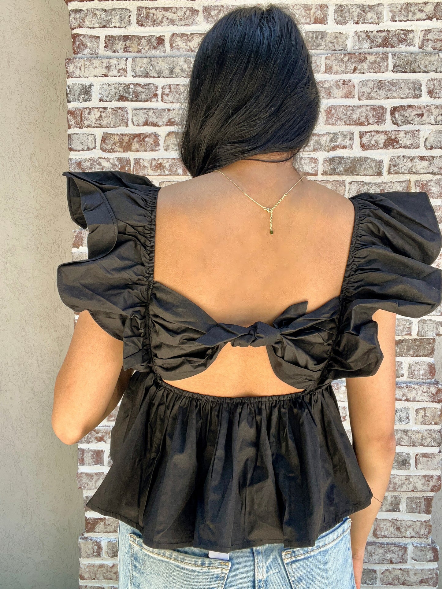Center Stage Top | Black