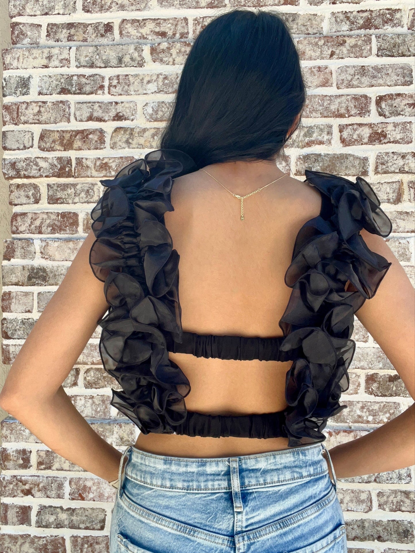 Dahlia Top | Black