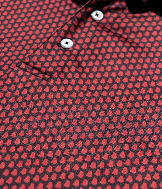 Dawg Walk Printed Polo