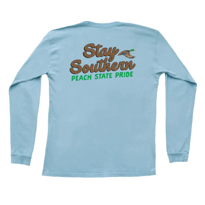 Youth Stay Southern Duck Pocket Tee
