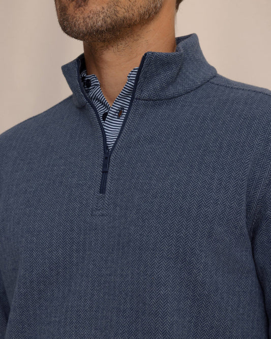 Adler Lane Quarter Zip | Dress Blue