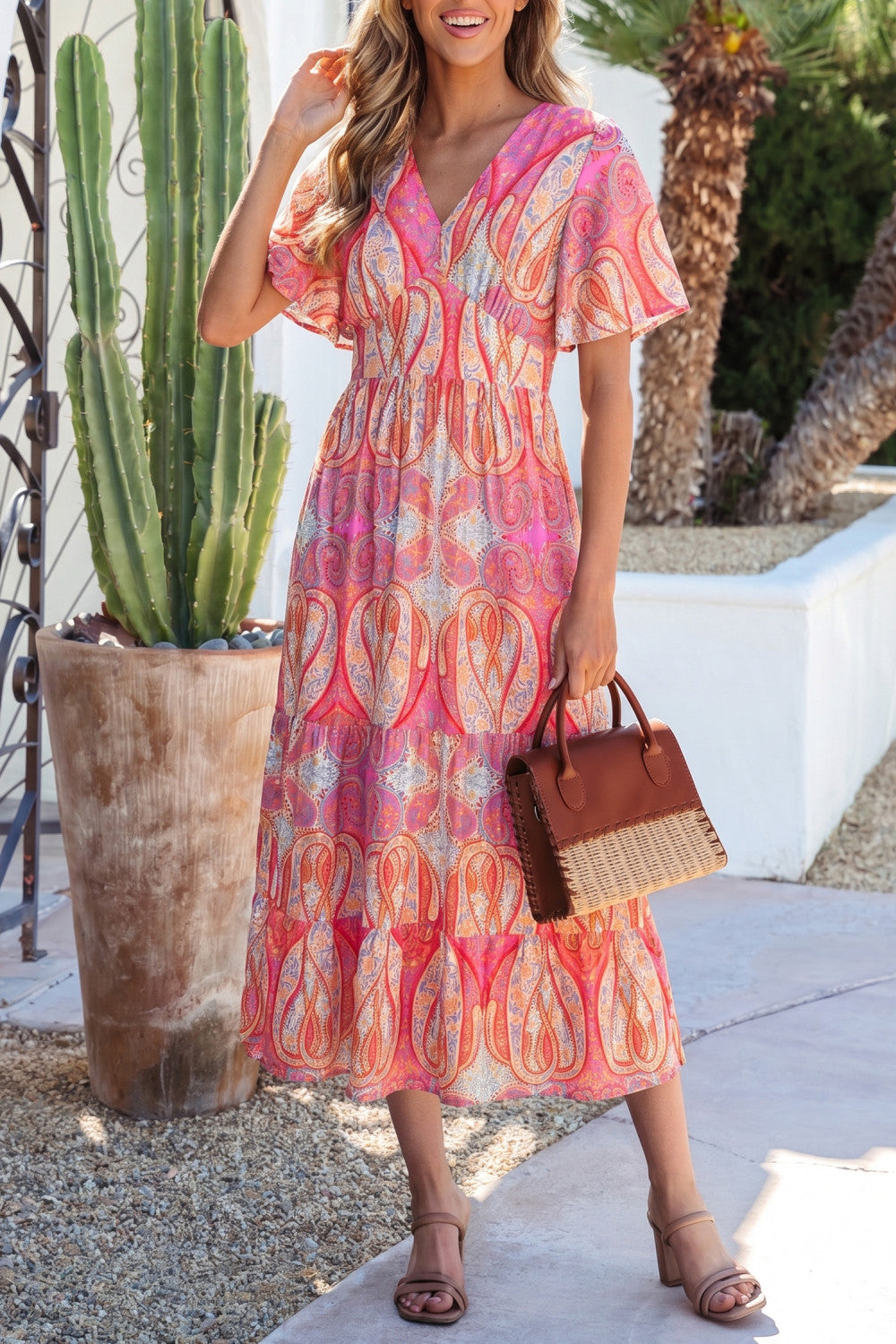 Paisley Boho Dress