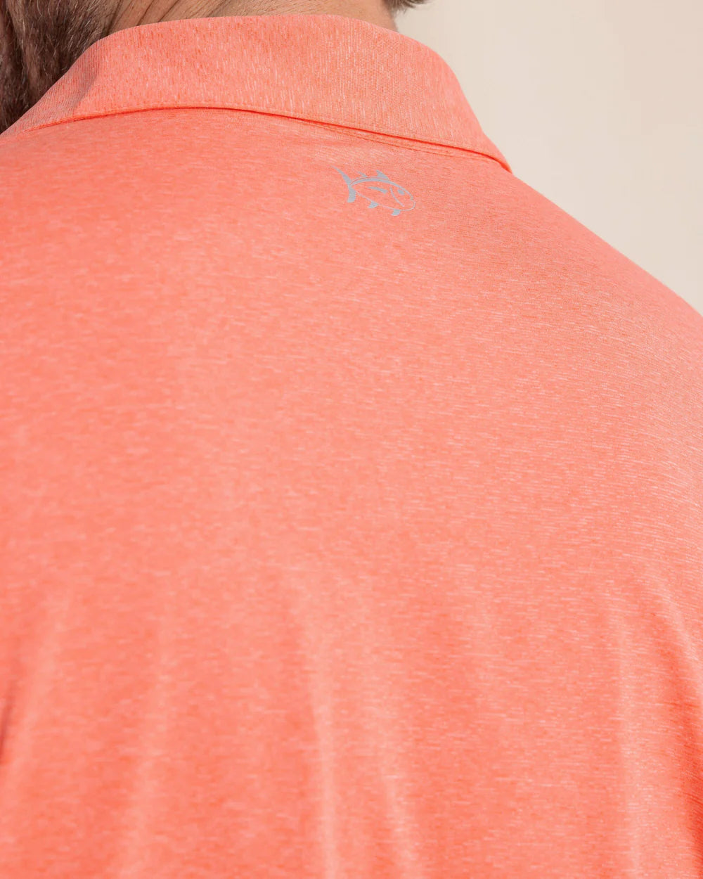 Brrr-eeze Heather Performance Polo | Melon