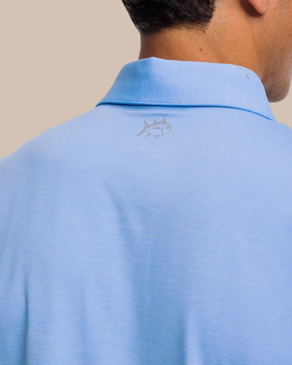 Coastal Breeze Heather Performance Polo | Ocean Channel