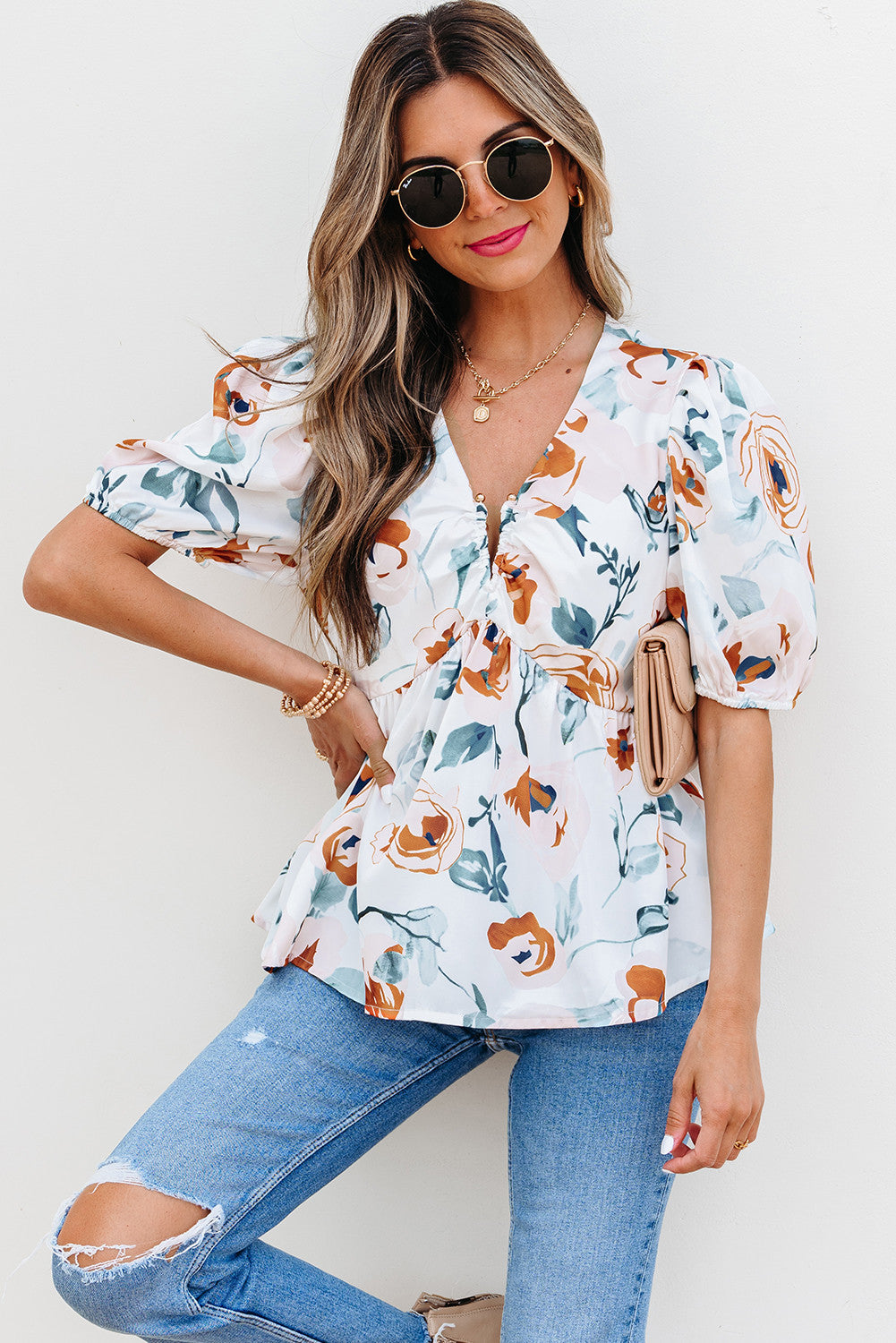Georgia Babydoll Top
