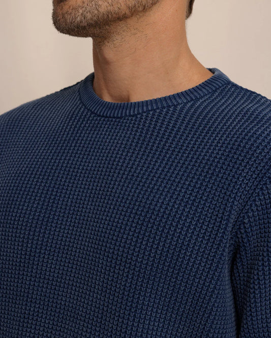 Carrington Crew Sweater | Dress Blue