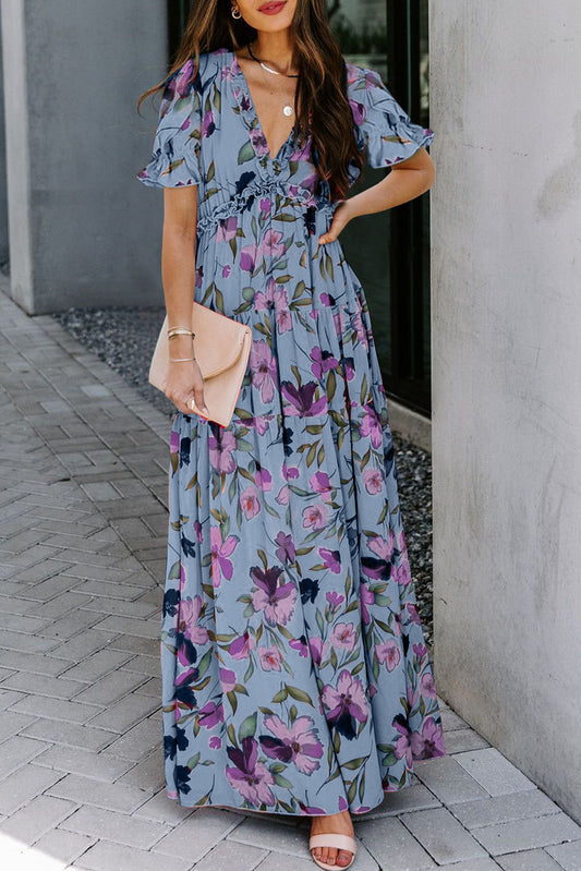 Petals & Promises Dress | Purple