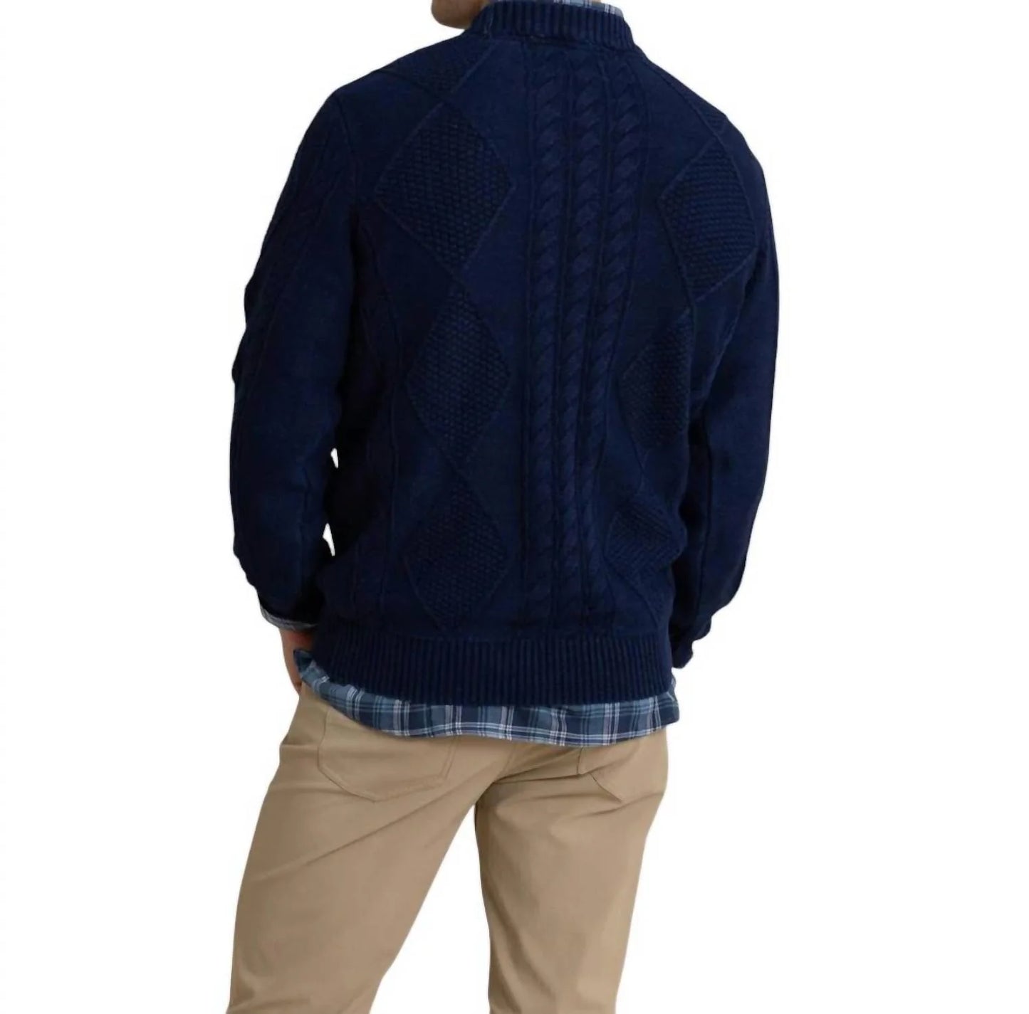 Broad River Crew Sweater | Dark Indigo
