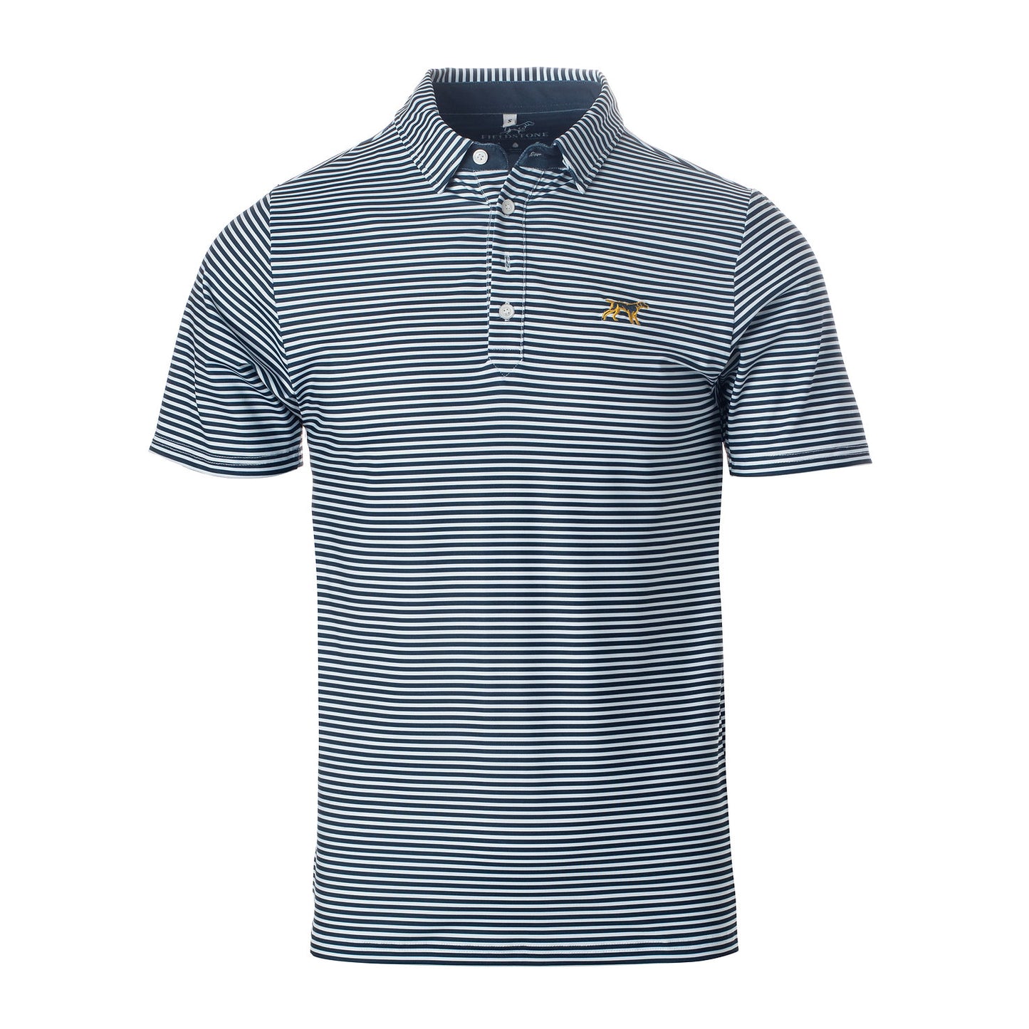 Marshall Performance Polo | Navy & White