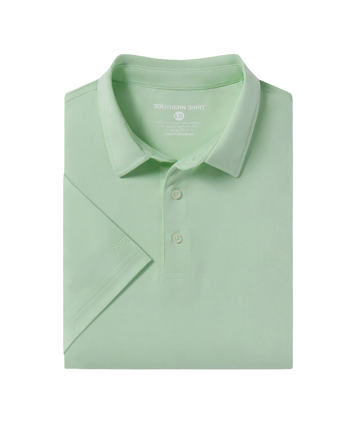 Grayton Heather Polo | Vapor Green