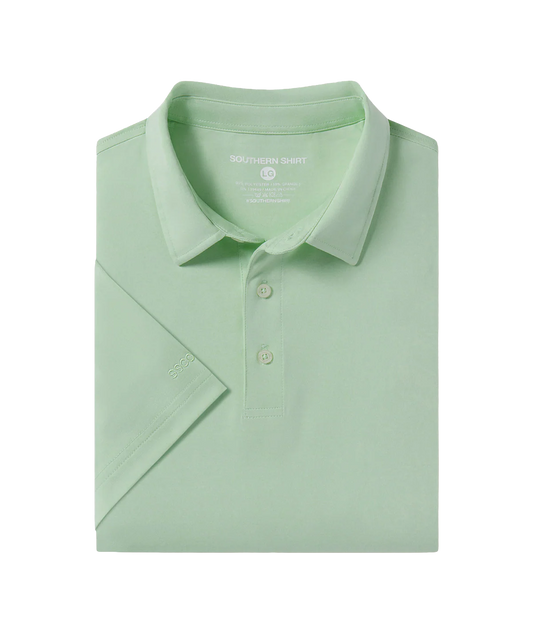 Grayton Heather Polo | Vapor Green