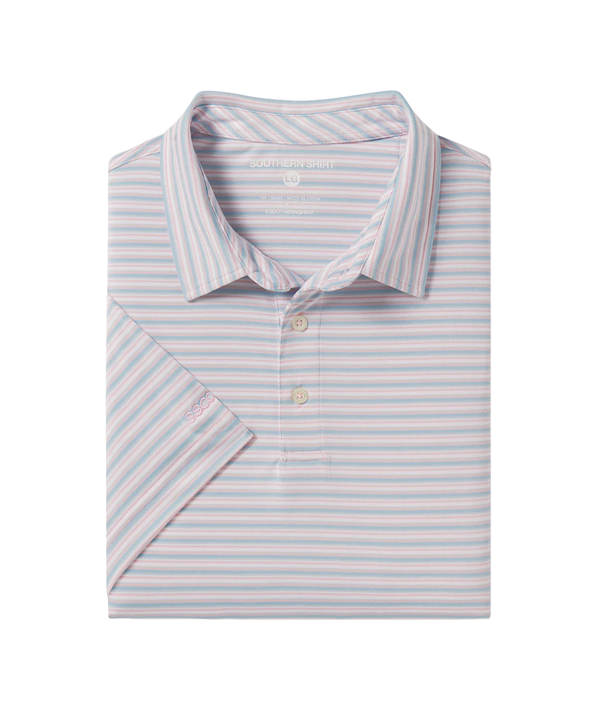 Tybee Stripe Polo | Maverick