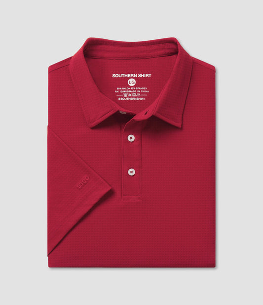 Next Level Performance Polo | University Red