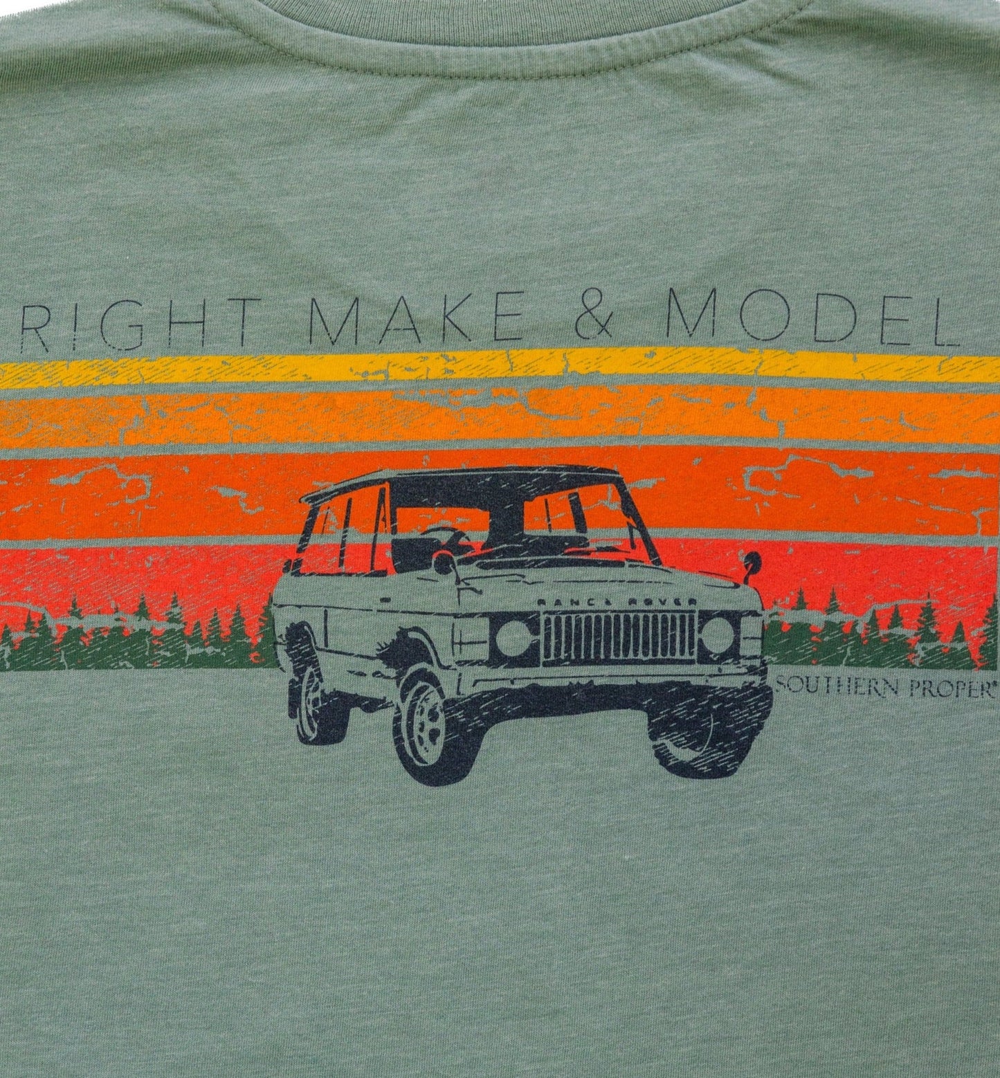 Right Make & Model Short Sleeve Tee - Creek