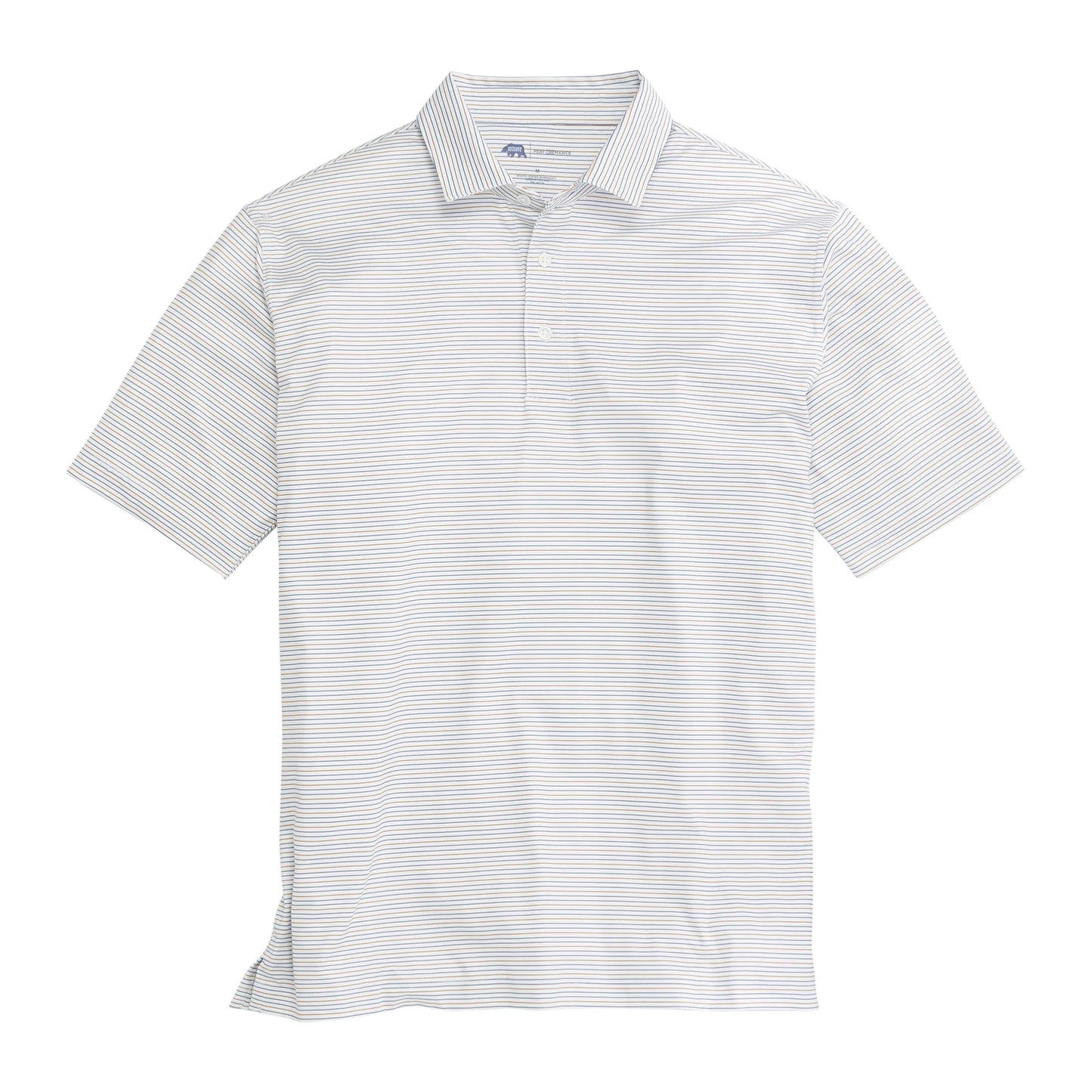 Driver Stripe Performance Polo - Golden Oak