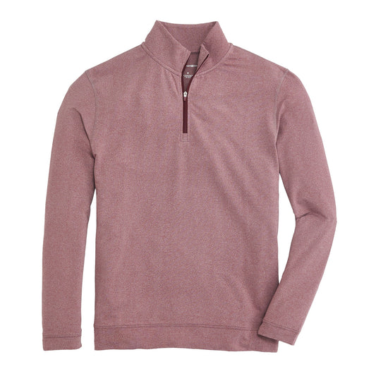 Flow Performance 1/4 Zip Pullover - Zinfandel