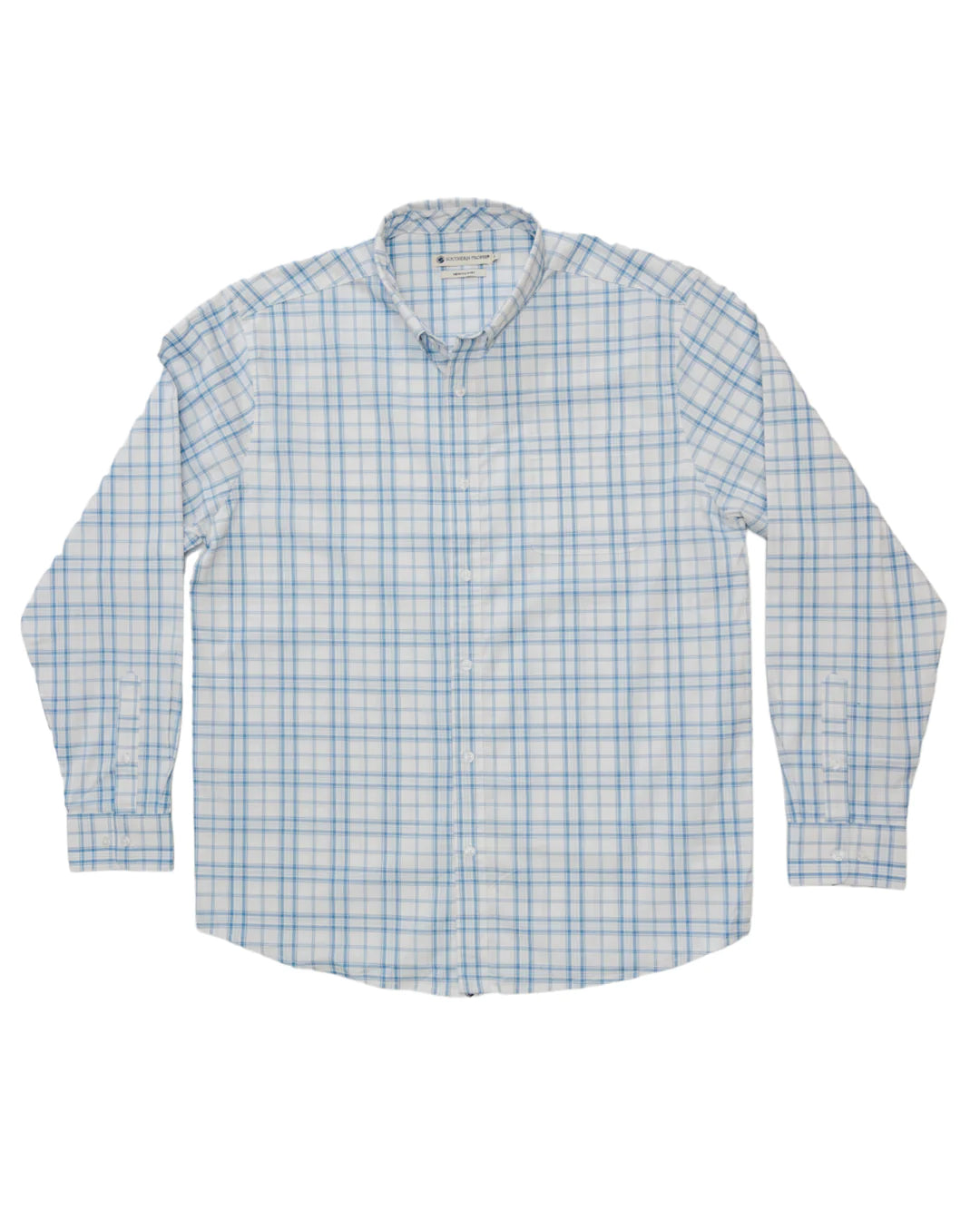 Royal Woven Button Down - Coastal Blue