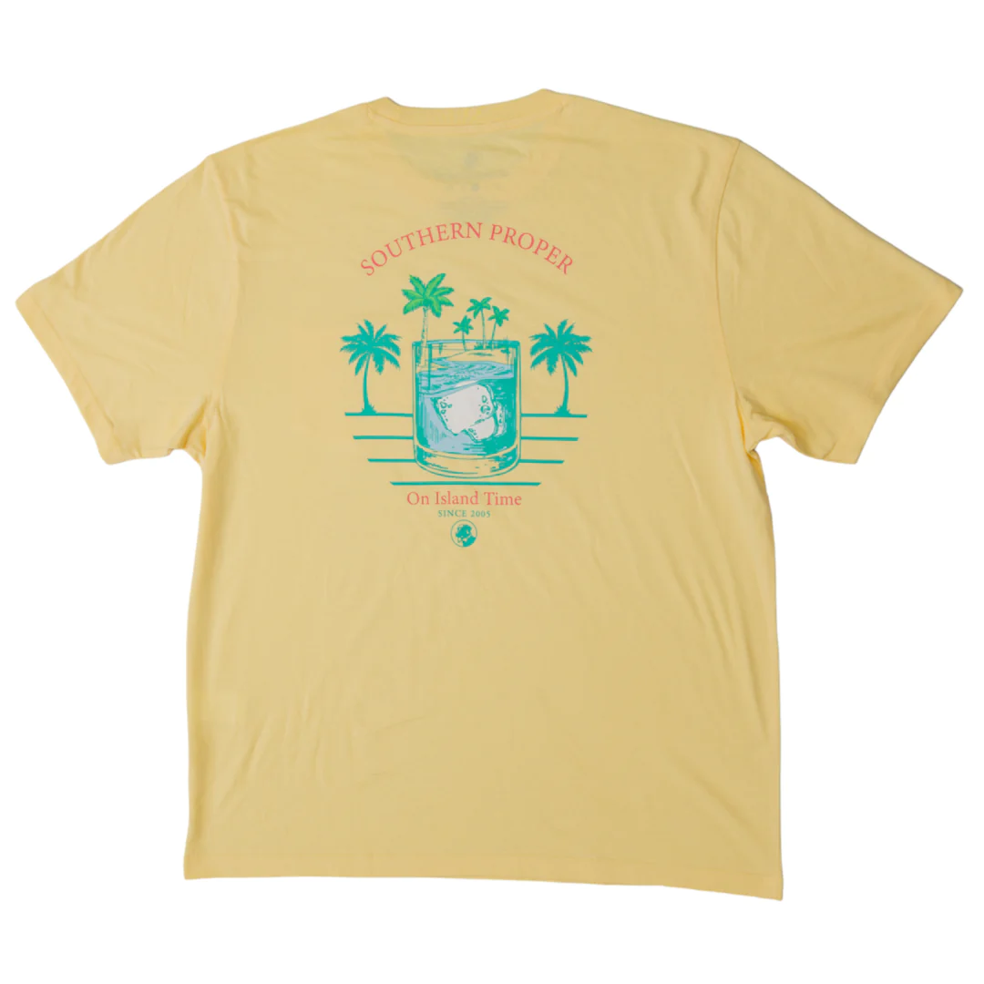 Island Time Tee - Pineapple