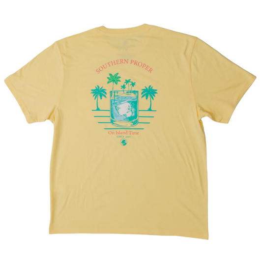 Island Time Tee - Pineapple