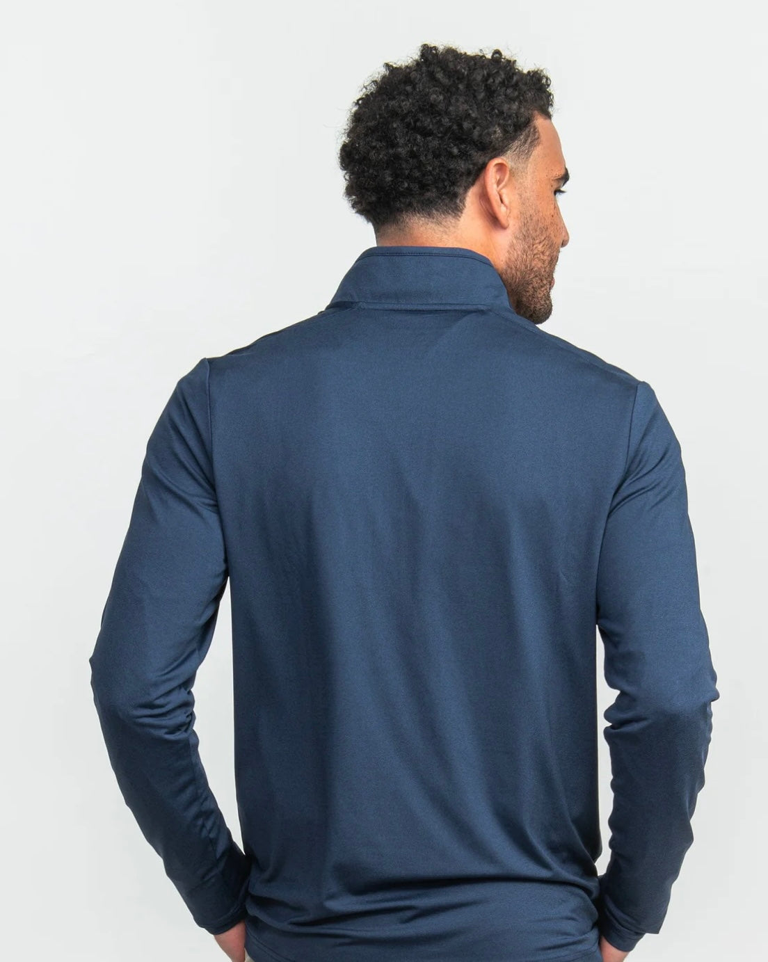 Cart Club Performance Pullover - Esquire Navy