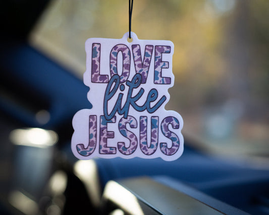 Love Like Jesus Air Freshener | New Car