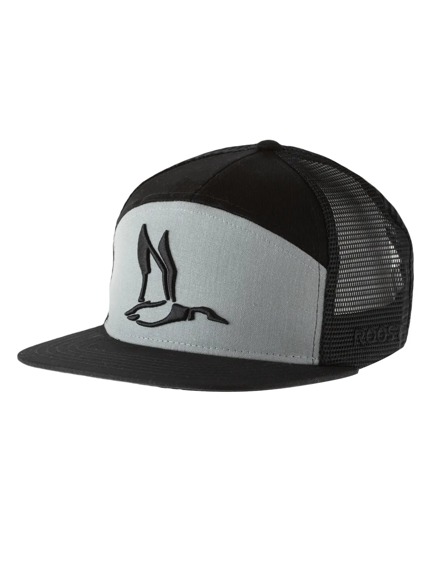 3D Puff Duck Hat - Gray/Black