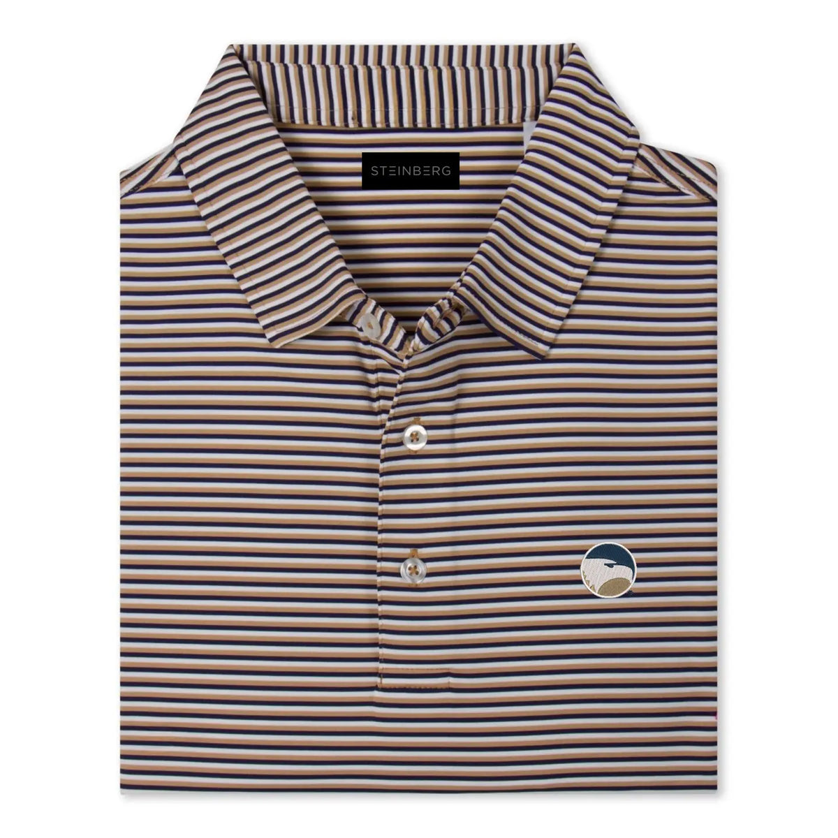 Georgia Southern Golden Links Stripe Polo