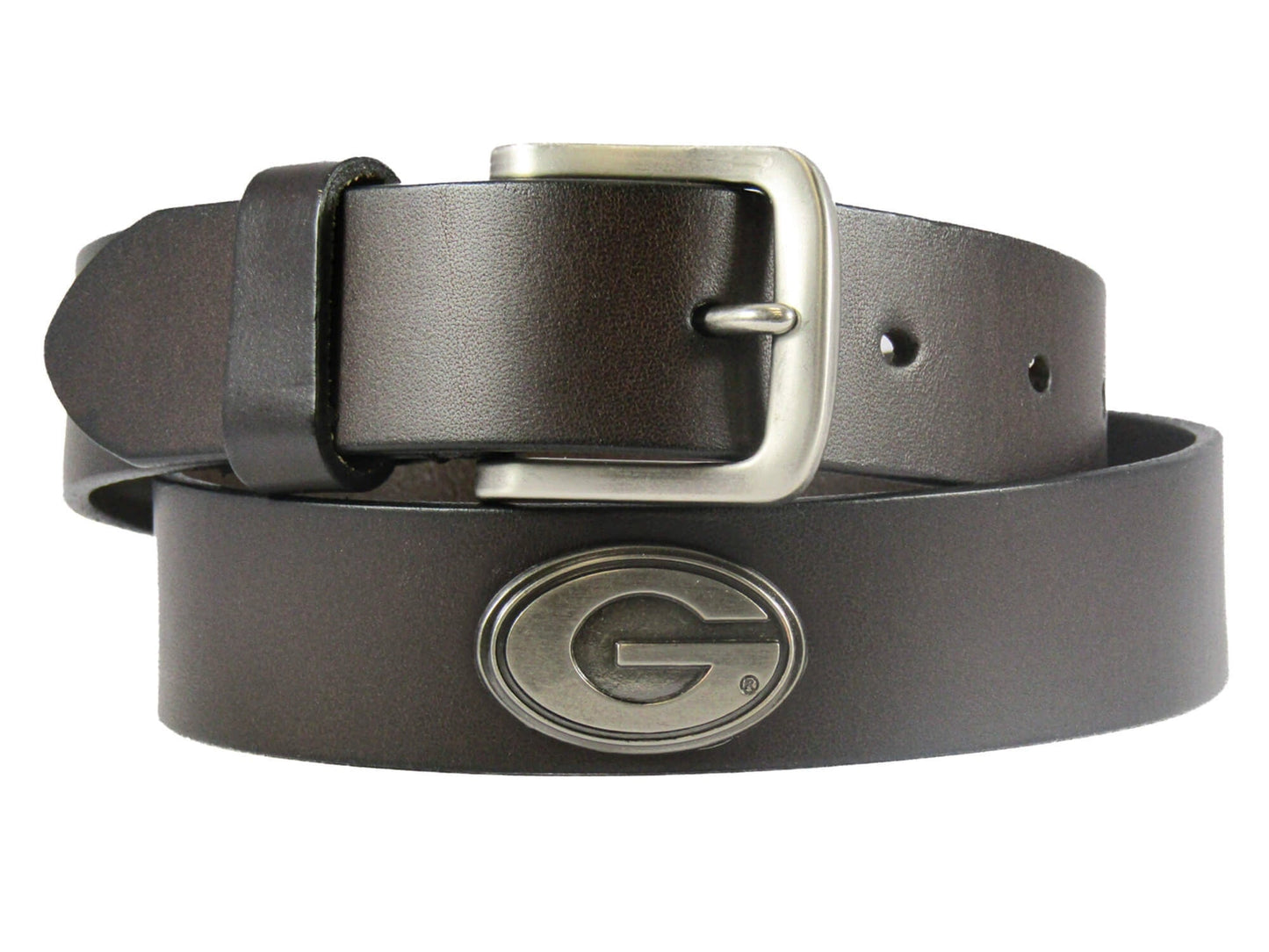 Georgia G Collegiate Leather Belt | Brown