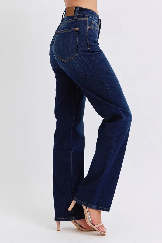 High Waist Straight Leg Jeans | Judy Blue