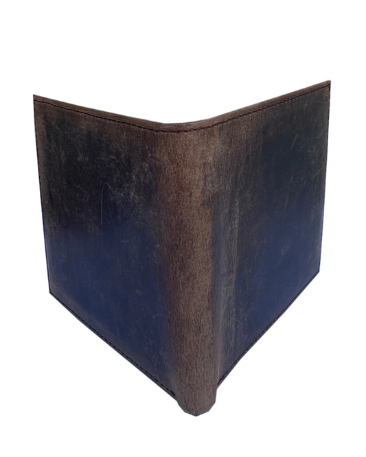 Buffalo Leather Bi-fold Wallet | Brown